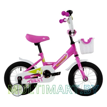 Детский велосипед Novatrack Twist 121TWIST.PN20 (розовый/белый, 2020)